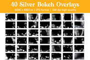 Silver Bokeh Overlays, an Object Graphic by DreamyOverlay (Thumbnail 6 of 6)