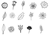 Rad & Retro Floral Stamps, a Brush Add-On by OkayAnnie Designs (Thumbnail 9 of 11)