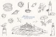 Mediterranean Line Art Collection, a Decorative Illustration by Mio Buono (Thumbnail 8 of 15)