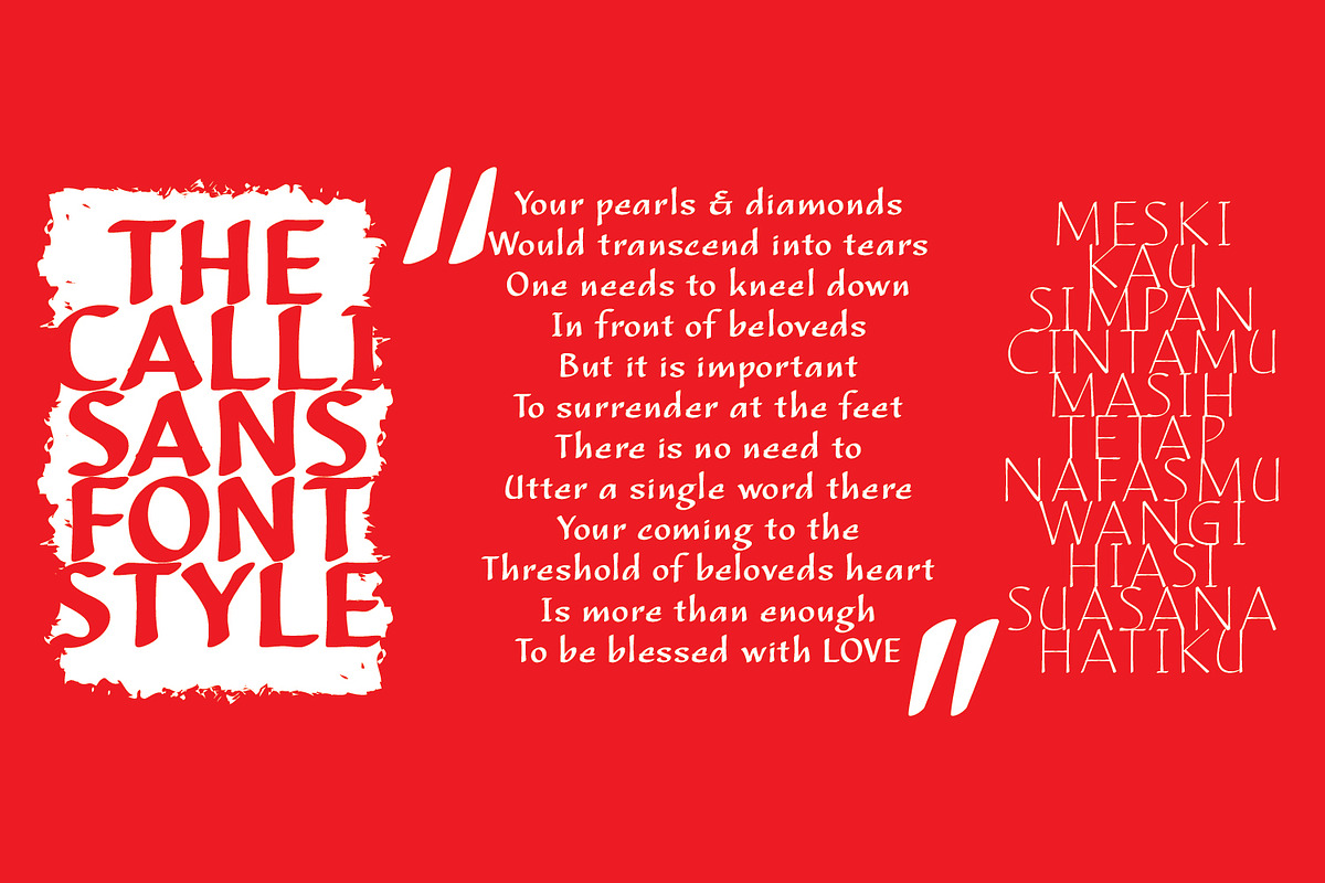 CalliSans, a Sans Serif Font by Ridha-38.lineart (Photo 3 of 6)