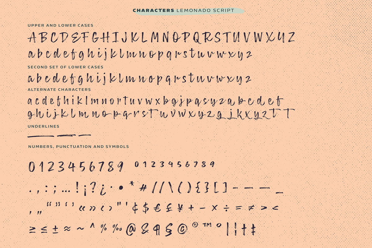 Lemonado, a Script Font by Mika Melvas (Photo 9 of 9)