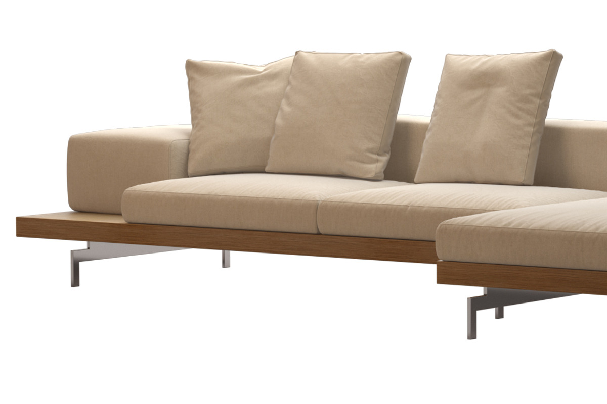 Dock Sofa by B&B Italia, a Furniture 3D Model by NOMODOL (Photo 6 of 10)