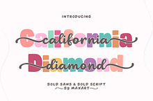 California Diamond Duo font