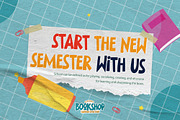 Bookshop - Cartoon Style Font, a Sans Serif Font by Gassstype (Thumbnail 2 of 9)