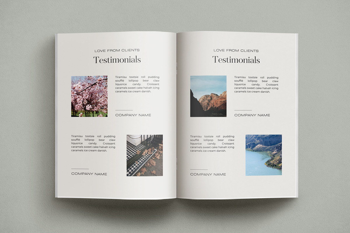Megan CANVA Media Kit, a Magazine Template by Gillian Sarah (Photo 3 of 10)