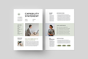 Capability Statement Bundle, a Flyer Template by Leaflove (Thumbnail 5 of 10)