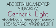 Cennerik, a Sans Serif Font by Ingrimayne Type (Thumbnail 7 of 11)