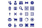 Restaurant App Icon Set & Web Font, a Symbol Font by ToonPlanet Vector Assets (Thumbnail 2 of 3)