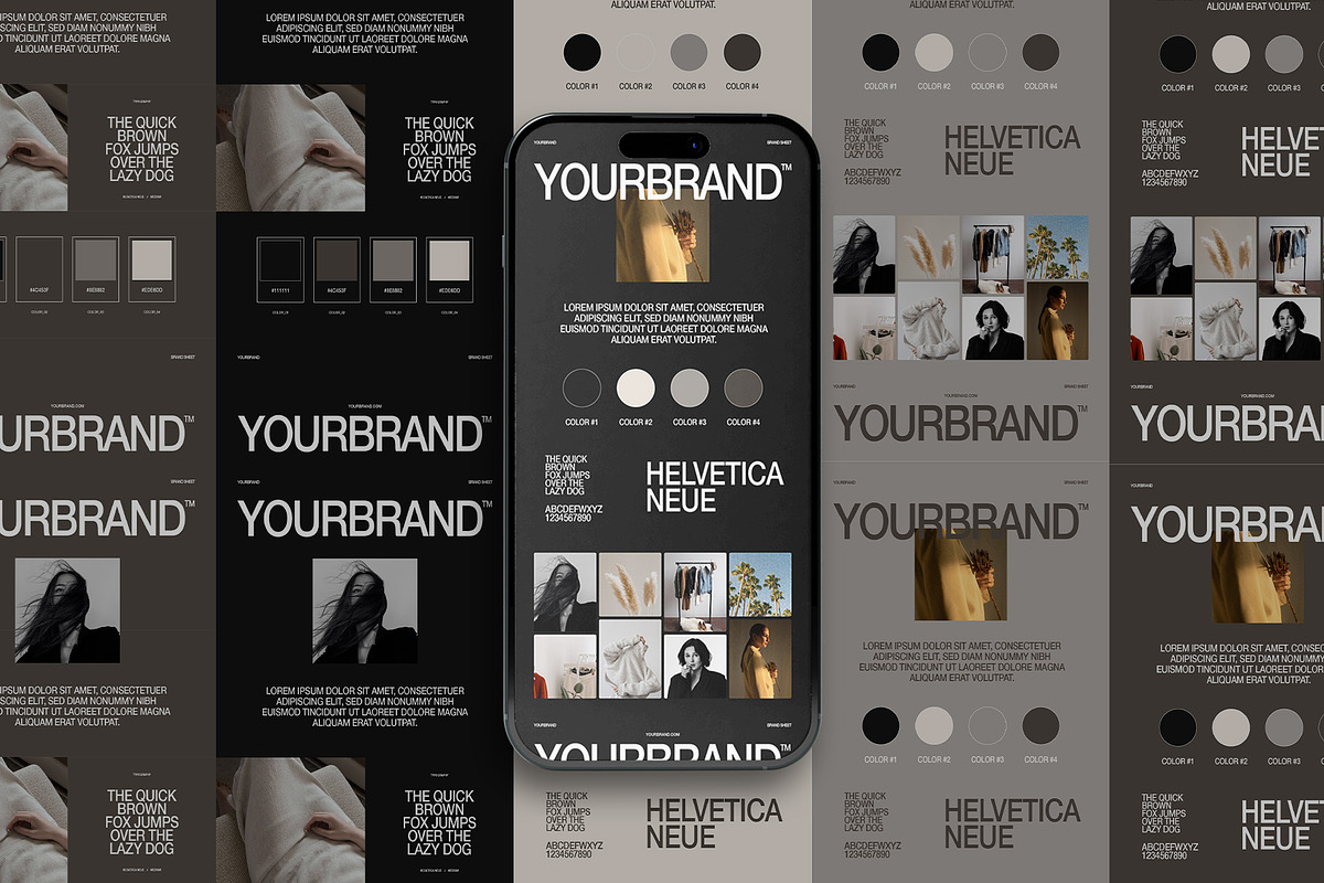 BRAND SHEETS for Illustrator, a Branding & Logo Template by Ascend Studio (Photo 3 of 7)