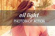 Oil Light Photoshop Action preview 2