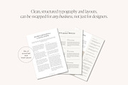 Welcome Pack / Info Guide, a Presentation Template by January Made Design (Thumbnail 3 of 7)