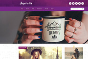 Aquarella - Elegant Wordpress Theme, a WordPress Template by ThemeBear (Thumbnail 6 of 9)