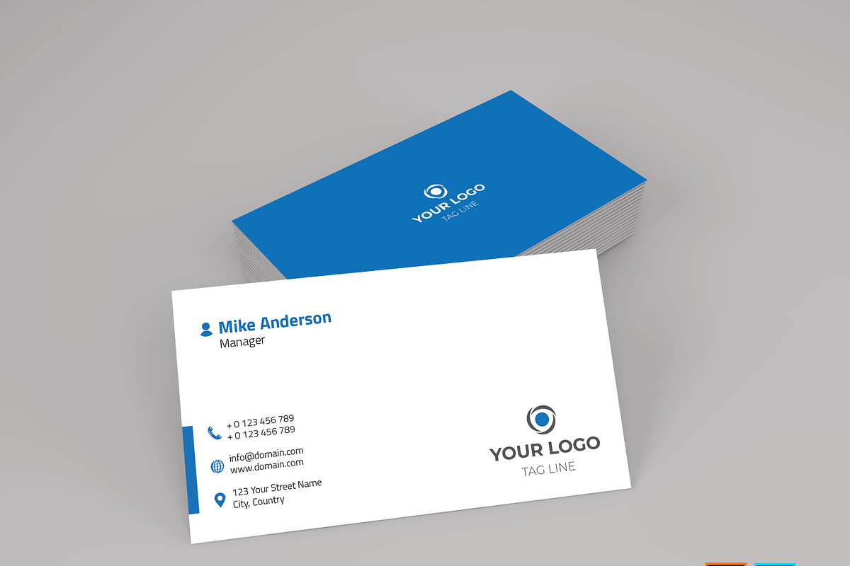 Minimal Business Card, a Business Card Template by designSultan (Photo 4 of 4)
