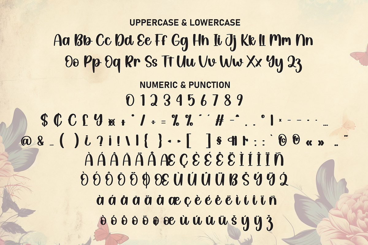 Simple Vintage | Script Font, a Handwritten Font by Scratchones (Photo 7 of 9)