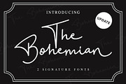 The Bohemian 2 Signature Font UPDATE, a Font by alphArtype (Thumbnail 1 of 10)