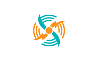 Turbine logo designs Wind Power, a Graphic by T.Vooka (Thumbnail 2 of 3)