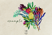Watercolor Flower Bouquet, a Decorative Illustration by Karliefie (Thumbnail 3 of 4)