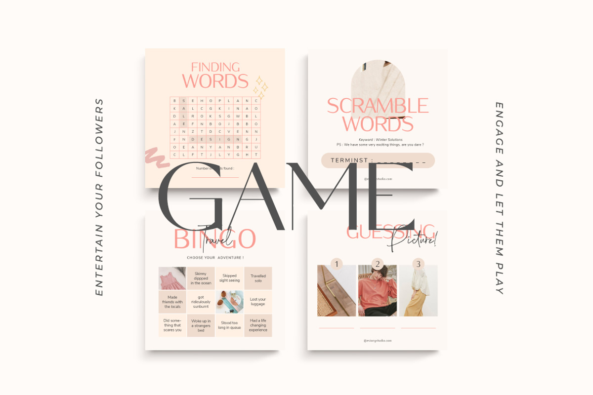 Engagement Booster Insta CANVA PS, a Social Media Template by Eviory (Photo 21 of 37)