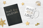 MERRY LIGHTS - Christmas font, a Script Font by Yashroom (Thumbnail 4 of 7)