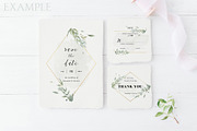 Wedding cards mockup, PSD+JPG, an Invitation Template by Kate Roubin (Thumbnail 2 of 2)