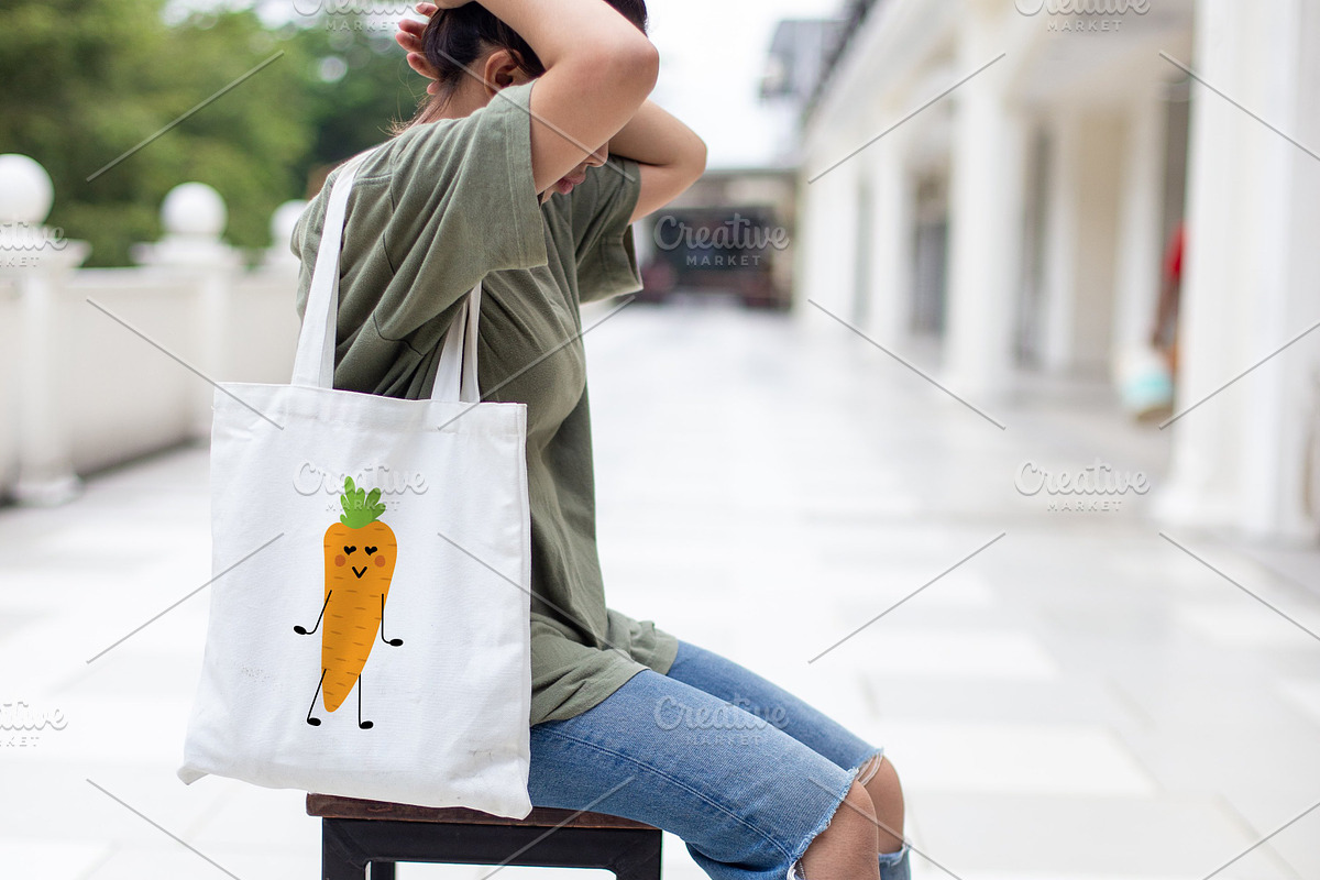 Carrot is a funny cartoon vegetable, an Object Graphic by jelisua88 (Photo 3 of 3)