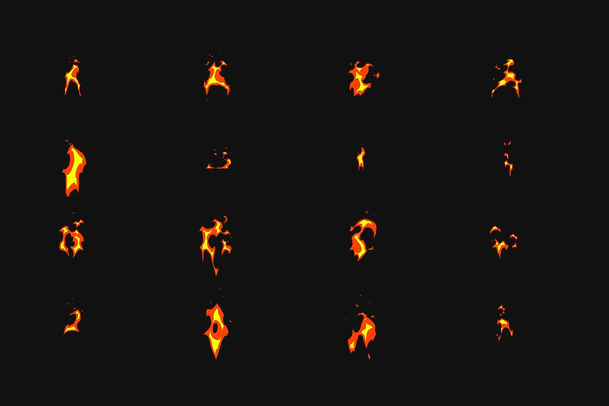 Fire Font Constructor for DaVinci, a Templates & Theme by FlashFXbox (Photo 1 of 2)
