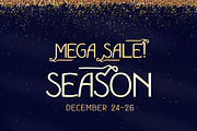 Bright Night Xmas Holiday Display, a Font by Cloverons (Thumbnail 4 of 13)