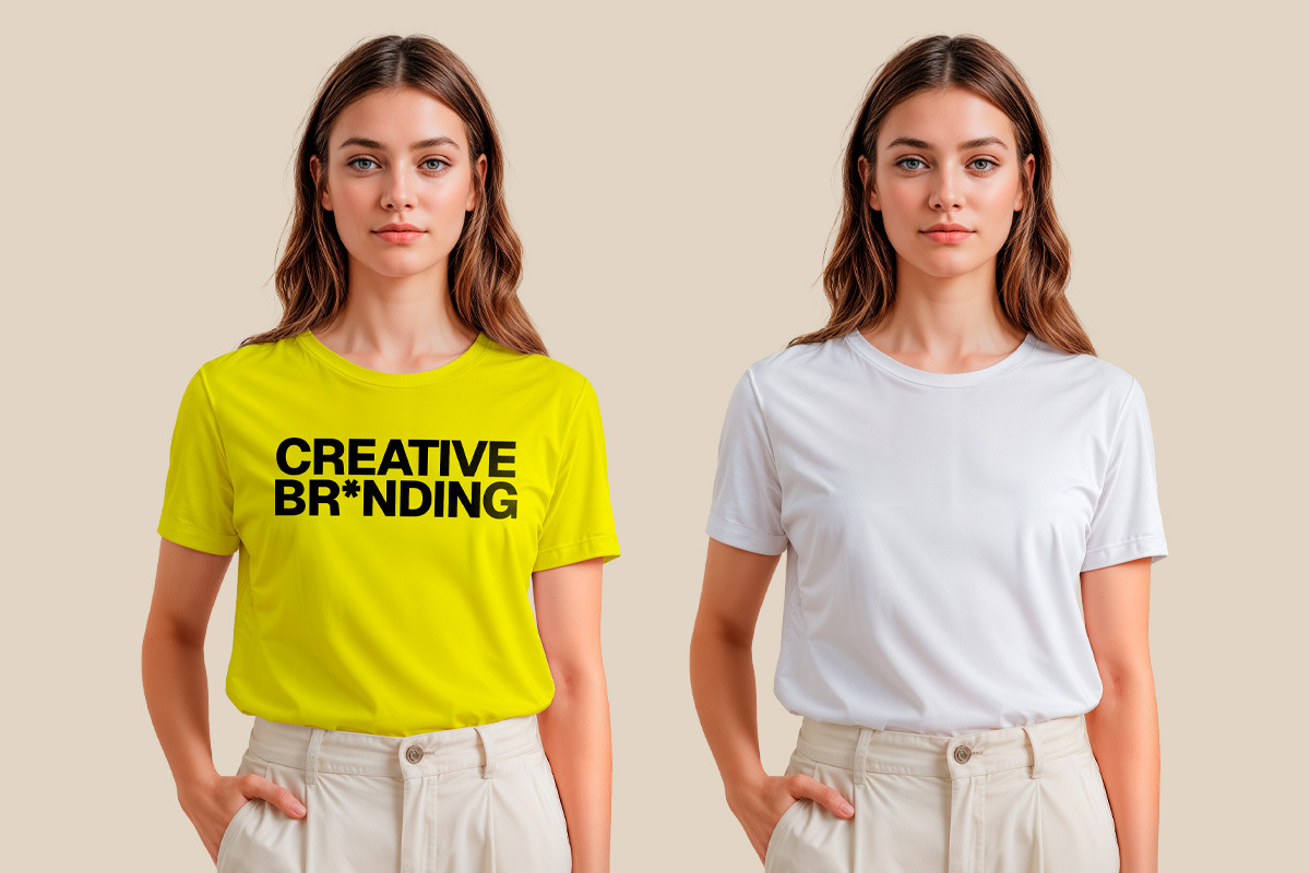 Creative Branding T-Shirt Mockup, a Shirt Mockup by Elite Mockups (Photo 2 of 3)