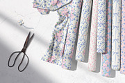 Coquette | Vector flower patterns, a Pattern Graphic by Tanya Vollar (Thumbnail 9 of 9)
