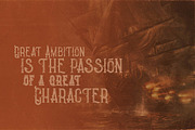 Pirate- Vintage Style Font, a Font by JumboDesign (Thumbnail 3 of 5)