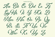 Slightly Hangover Script Typeface, a Script Font by Arendxstudio (Thumbnail 9 of 10)