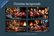 Luxury Christmas backgrounds., a Decorative Illustration by KENO Mascots (Thumbnail 4 of 6)