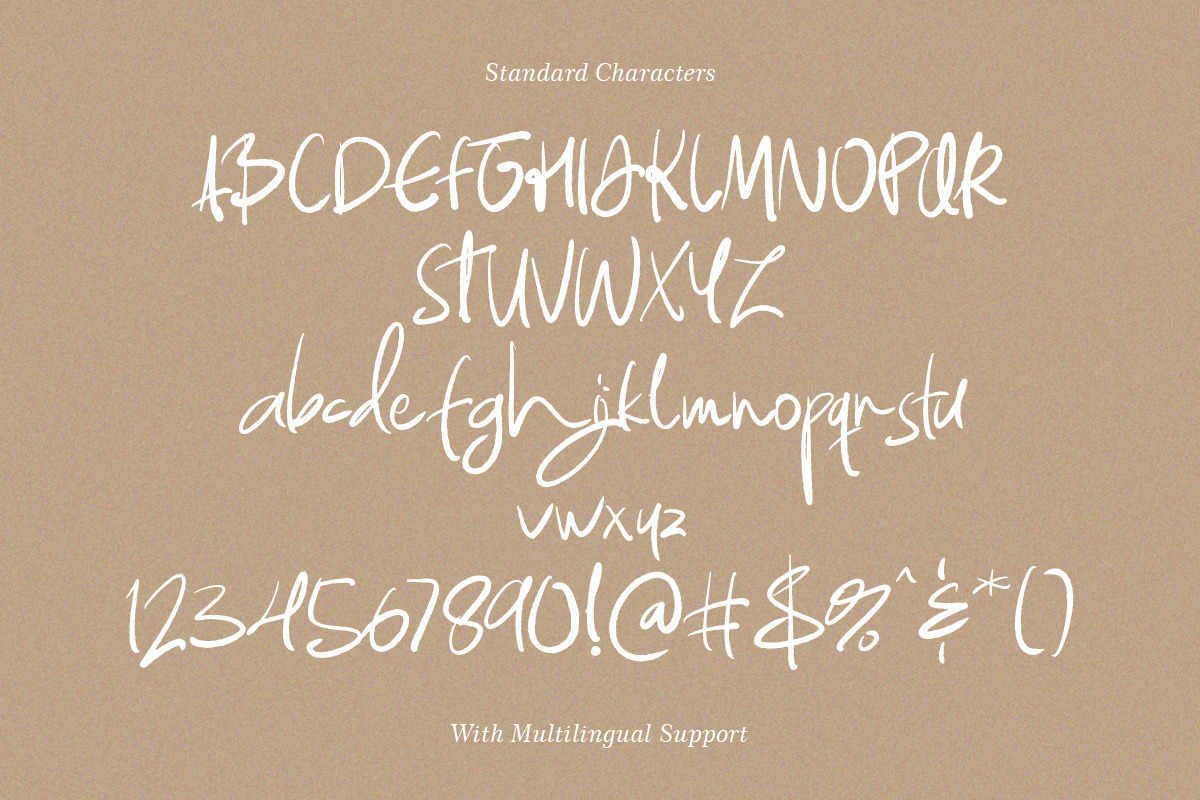 Cherished Memories Handwritten Font, a Handwritten Font by Littlehand (Photo 7 of 9)