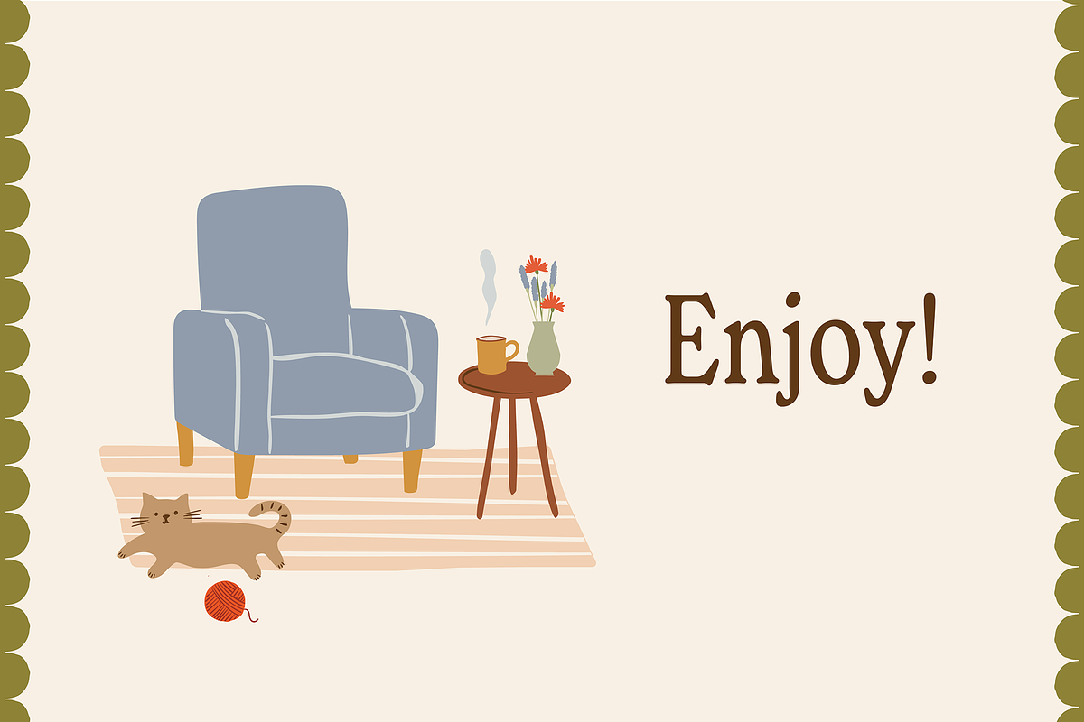 Cosy Autumn & Fall Graphics, a Seasonal Illustration by Gross Illustrations (Photo 9 of 9)