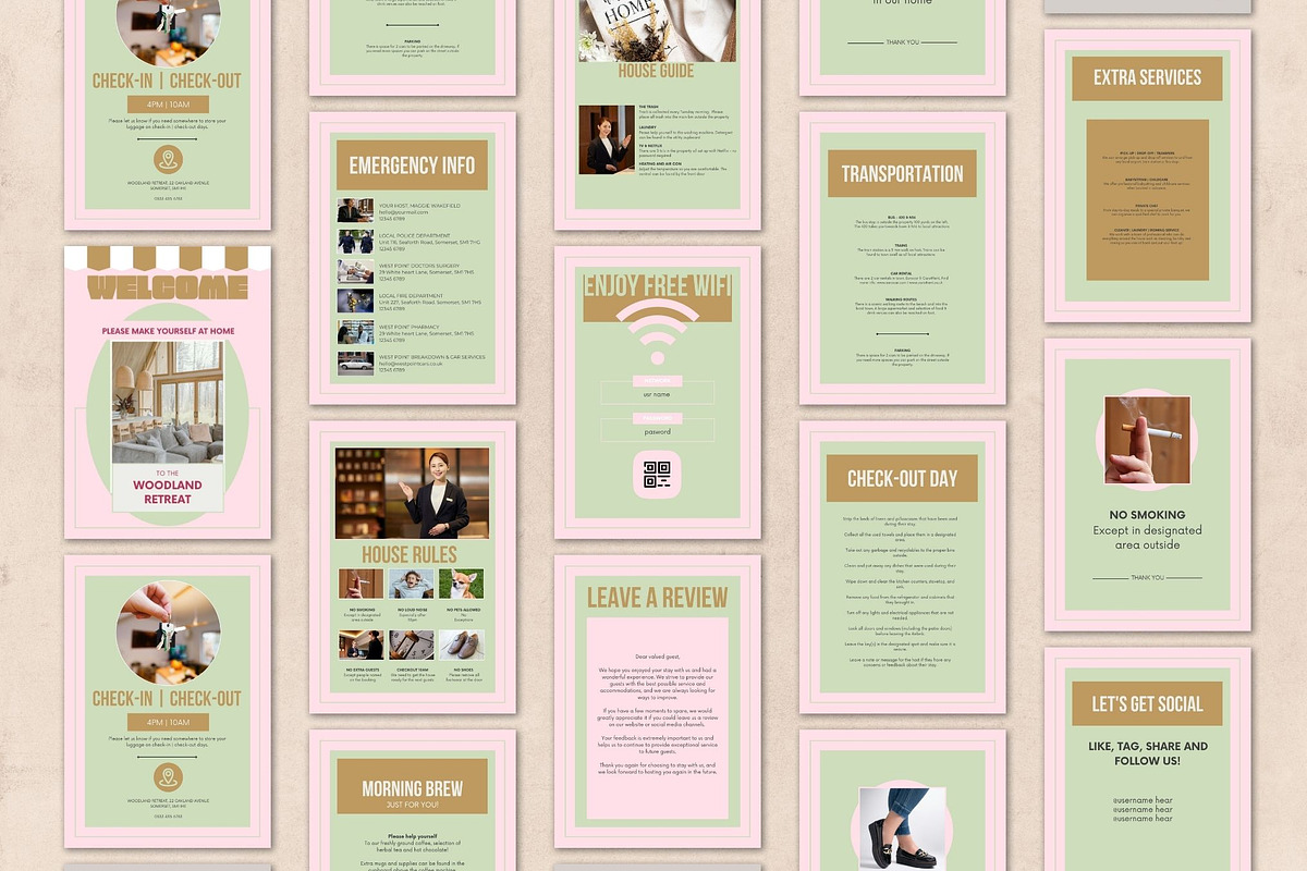 Airbnb & Host Printable preview 2