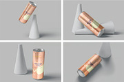 Tin Soda Can Mockups, a Product Mockup by megostudi0 (Thumbnail 1 of 6)