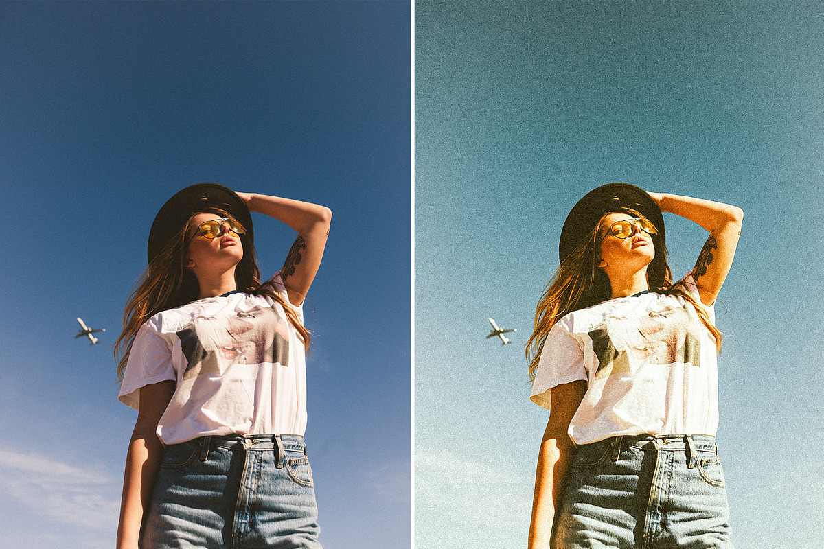 10 VINTAGE FILM Lightroom Preset, a Preset Add-On by CCPreset (Photo 2 of 6)