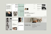 AURE | Brand Launch Template Canva, a Presentation Template by evgenystudio (Thumbnail 8 of 11)