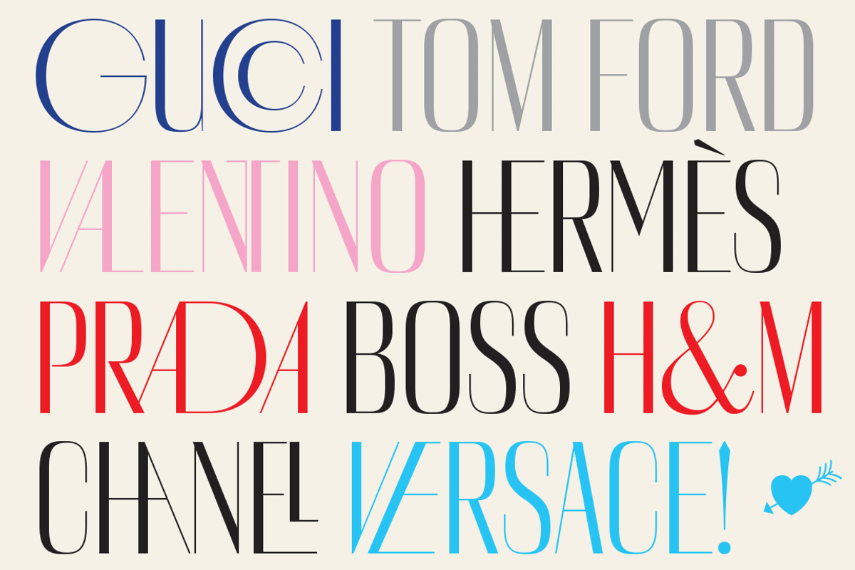 Prestiggio Elegant Fashion Font preview 2