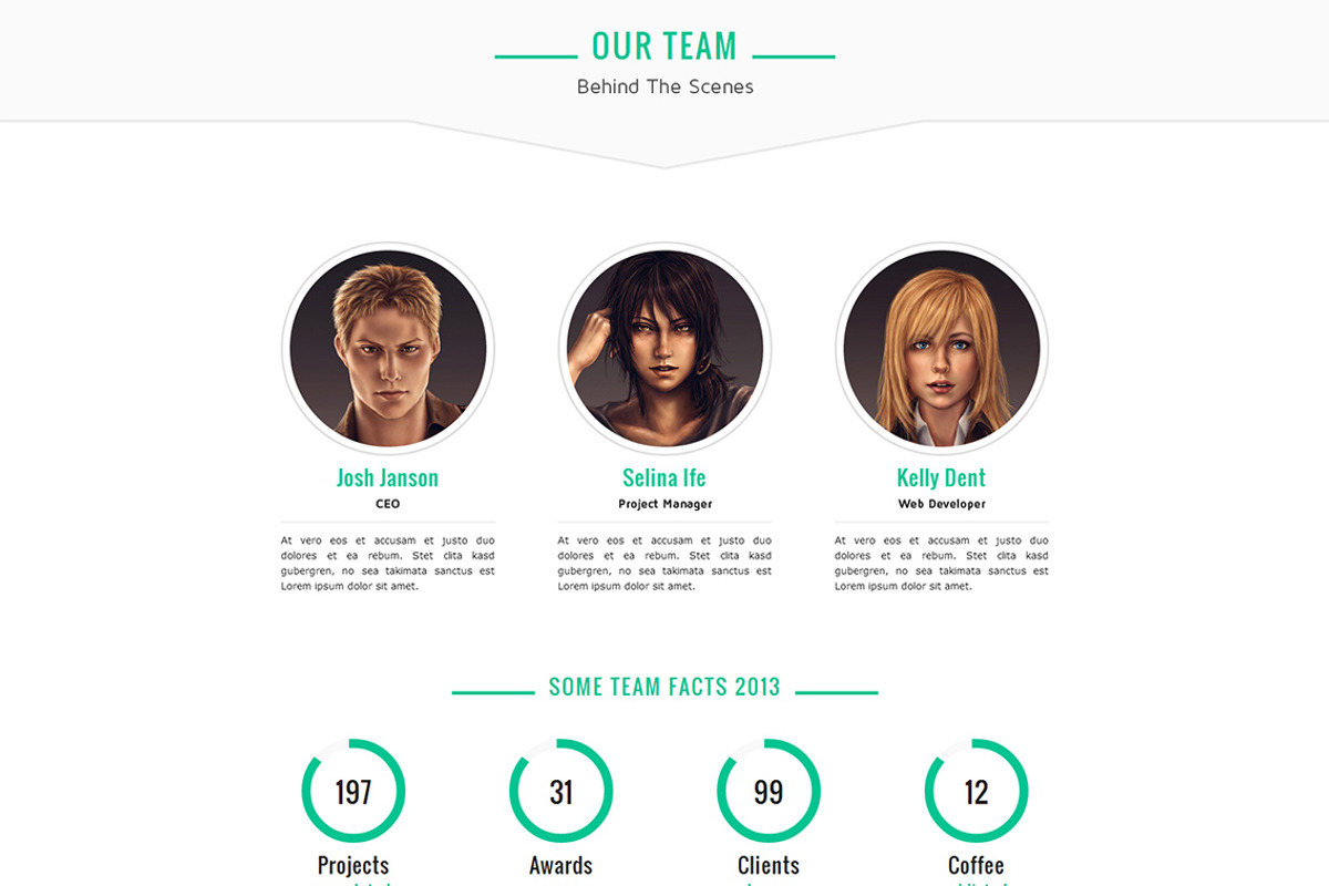 Forged - OnePage Parallax Theme, a WordPress Template by Theme-Forge (Photo 2 of 5)