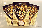 Happy New Year Flyer Template, a Flyer Template by InTheSky15 (Thumbnail 3 of 4)
