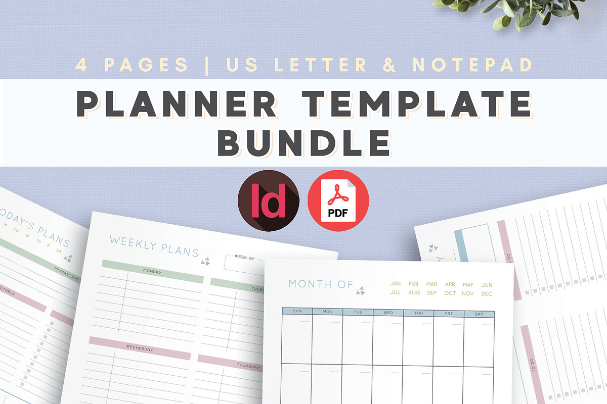 Planner: Daily, Weekly, Monthly, a Stationery Template by Nautical Notebooks (Photo 1 of 4)