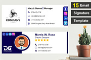 15 Creative Email Signature Template, an Email Template by Mohammad Sarfaraz (Thumbnail 7 of 7)
