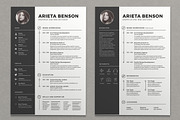 Clean Cv-Resume, a Resume Template by Estartshop (Thumbnail 2 of 4)