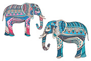 Animals in zentangle doodle style, an Illustration by Tierre3012 (Thumbnail 5 of 23)