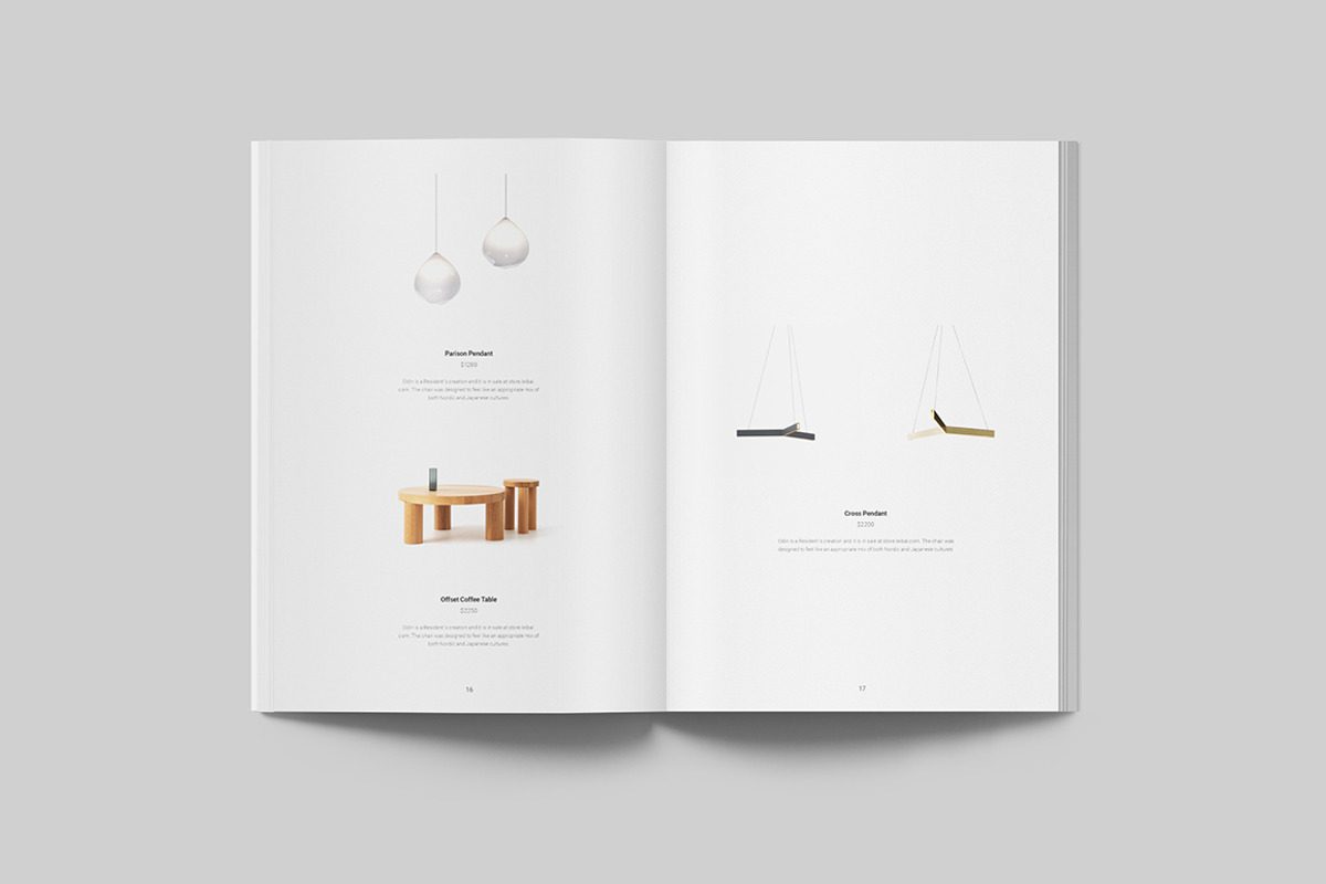 Nordic - Portrait Catalog Template, a Brochure Template by Jorge Lima (Photo 9 of 18)