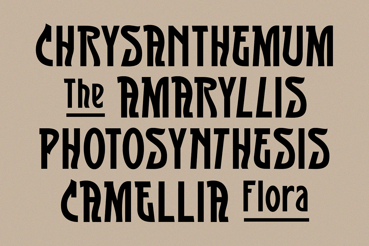 SFC Flosra - Folkcraft Display, a Slab Serif Font by Saera Type (Photo 5 of 12)