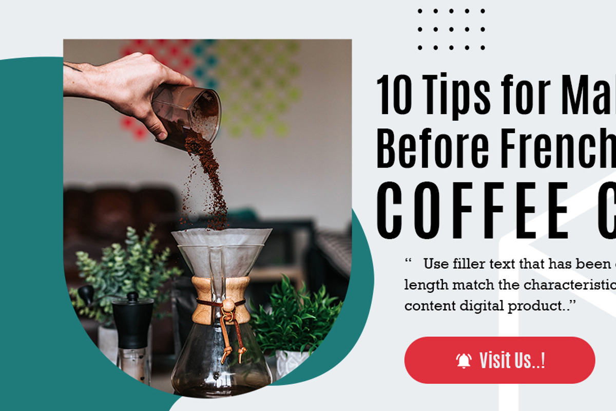 Coffee Making Facebook Ad Banners, a Social Media Template by 3djagan (Photo 2 of 11)
