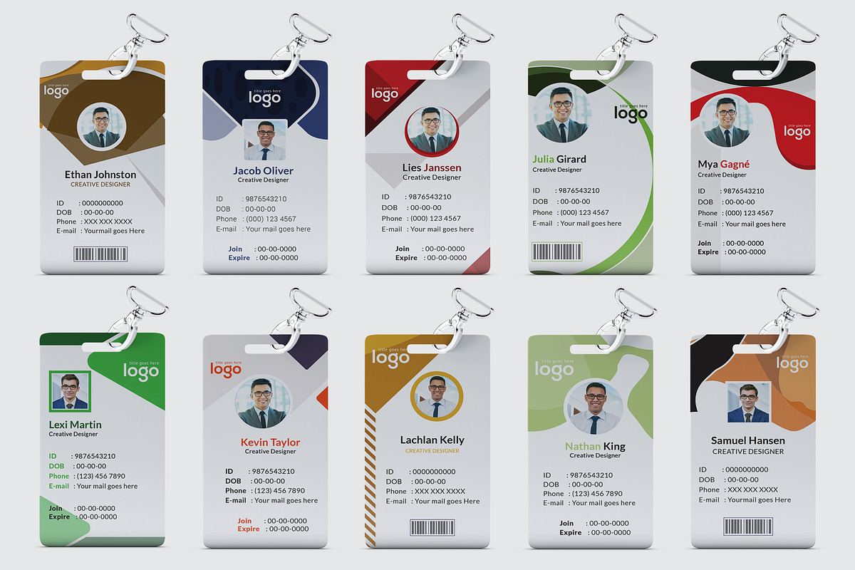 100+ Id Card Design 97% Off, a Card Template by ZAAS (Photo 3 of 11)
