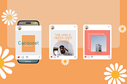 Retro + Colorful Canva Template, a Social Media Template by Moodwave Studio (Thumbnail 9 of 10)